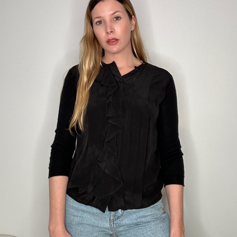 Christian Dior silk & cashmere cardigan